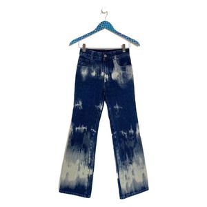 STELLA MCCARTNEY Paint Tie Dye Jeans Size 24